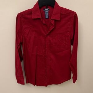 Izod Kids Red Button-Down Shirt